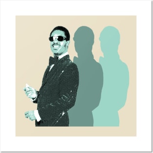 Stevie Wonder Retro Mint Posters and Art